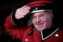 Wachsfigur von Benny Hill