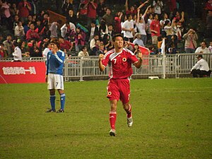 Chan Siu Ki is Hong Kong's top scorer with 40 goals.