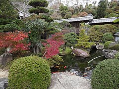 Garten mit Teich