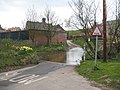 Thirlby Beck Ford in Thirlby village