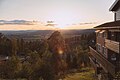 Utsikt fra Holmenkollen terasse. Foto: Roman Cieslak