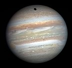 Jupiter as seen by the New Horizons spacecraft during its gravity assist in 2007.