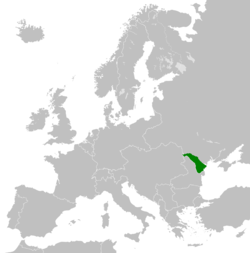 Moldova Demokratik Cumhuriyeti'nin sınırları