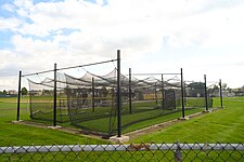 Batting cages at Mastodon Field