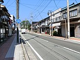 National Route 350 on Sado Island