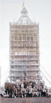 1911. Bau des Oberndorfer Wasserturms