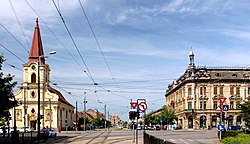 General Ion Dragalina Boulevard in Iosefin