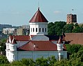 Cathedral of the Theotokos and Gediminas' Tower.