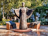 Monument at Raisa Kyrychenko Street in Poltava