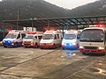 Red Cross ambulance fleet