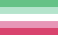 Abrosexual flag