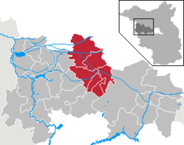 Amt Friesack – Mappa