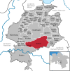 Lage der Gemeinde Auetal im Landkreis Schaumburg