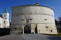 Barbakane vor Schloss Pöggstall in Niederösterreich