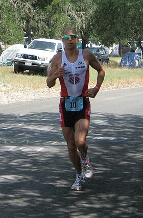 Chris Lieto beim Wildflower Triathlon, 2008