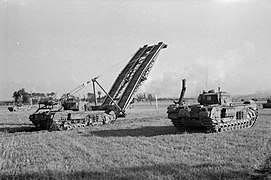 Churchill AVRE, 1945