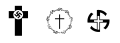 Embleme der Deutschen Christen, 1932–1935–1937