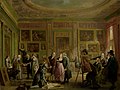 Der Sammler Josephus Brentano in seinem Kunstsaal, um 1795, Rijksmuseum Amsterdam