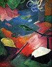 Franz Marc: Reh im Walde I, 1911