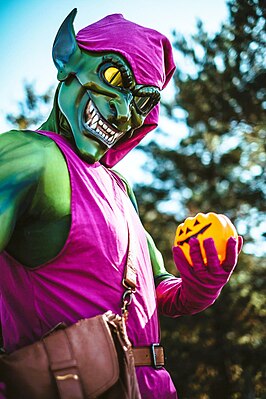 Cosplay Green Goblin, 2023.