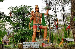 Nepal's Tallest Hanuman Statue of 52 feet at Godawari