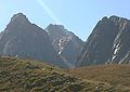 Hundstalkogel von der Luibisalm. Links der Schwarzkogel