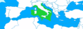 Italy Exclusive Economic Zone (2021)