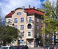 23 Garncarska Street (1 Wenecja Street) Tenement house Pod Lwem (Dom Wenecki) (design. Kazimierz Hroboni, 1911–1912)