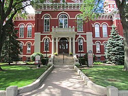 Former Lake County Courthouse in Crown Point, Indiana