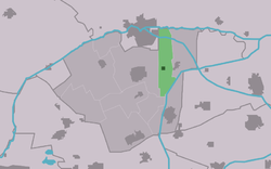 Location in Dantumadiel municipality