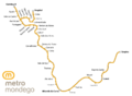 Metro Mondego Route Map