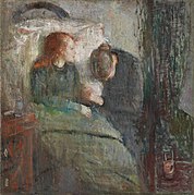 The Sick Child, Munch series, 1885 to 1926