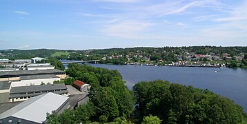 Numedalslågen through Larvik