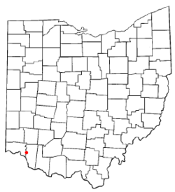 Location of Mount Carmel, Ohio