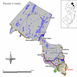 Passaic – Mappa