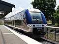 Triebwagen des TER Grand Est mit Ziel Niederbronn-les-Bains