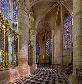 Stained glass of the south transept