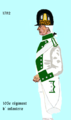 Ab 1792 als neuaufgesteltes 105e régiment d'infanterie de ligne