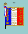 Fahne des 7e régiment d'infanterie de ligne 1812–1814