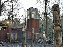 Sculptures in The Clearing, Abbey Wood, SE2, London. Photo: James O'Leary