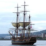 Bounty off Greenock