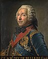 Charles Louis Auguste Fouquet, Herzog von Gisors, genannt von Belle-Isle, (1684–1761) französischer General und Minister, Marschall von Frankreich, eingeschworener Gegner Österreichs