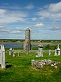 Irland, Midlands, Klosteranlage Clonmacnoise