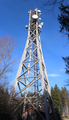 Funkturm Rottenbuch – Anblick aus westlicher Richtung