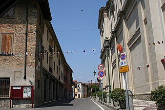 Via principale del centro storico