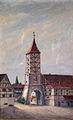 Steinbrunnentor; Ölbild von Matthäus Hofmann (1866–1929)