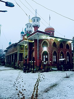The shrine of Hazrat Abbas in Ichigam.