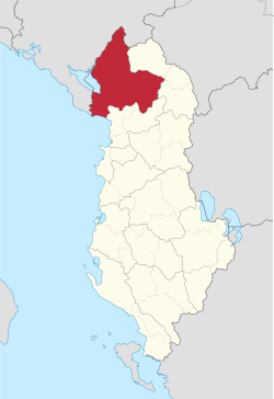 Lokasi di Albania