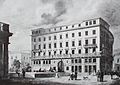 Gleiche Stelle 1857: Das Sprünglihaus