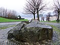 The Bogle Stone and the A761 Clune Brae